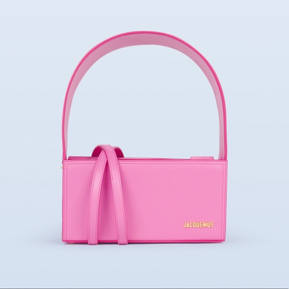 JACQUEMUS LE RECTANGLE BAG (BARBIECORE) - Picture 1 of 12